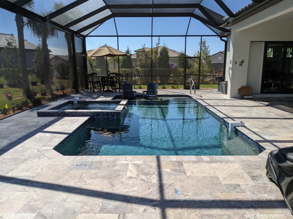 Modern Pool and Spa